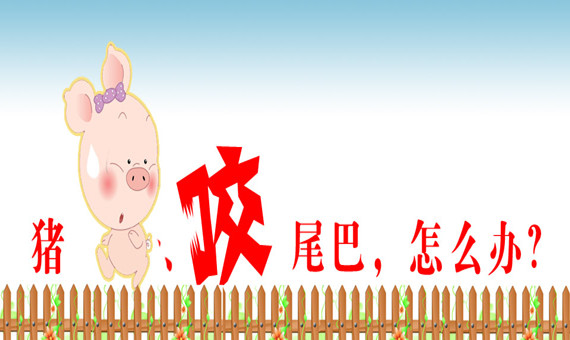 豬咬尾巴，怎么辦？