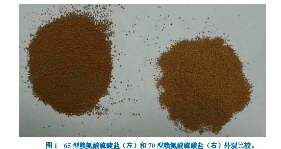 70%的賴氨酸硫酸鹽的營養(yǎng)指標